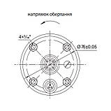 Насос відцентровий 0.92 кВт H 105(82)м Q 55(35)л/хв Ø102 мм 50 м кабелю mid AQUATICA 4QJED3-15-0.92 (778444), фото 5