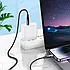 Кабель HOCO U133 USB - lightning 2.4A 1.2м чорний, фото 3