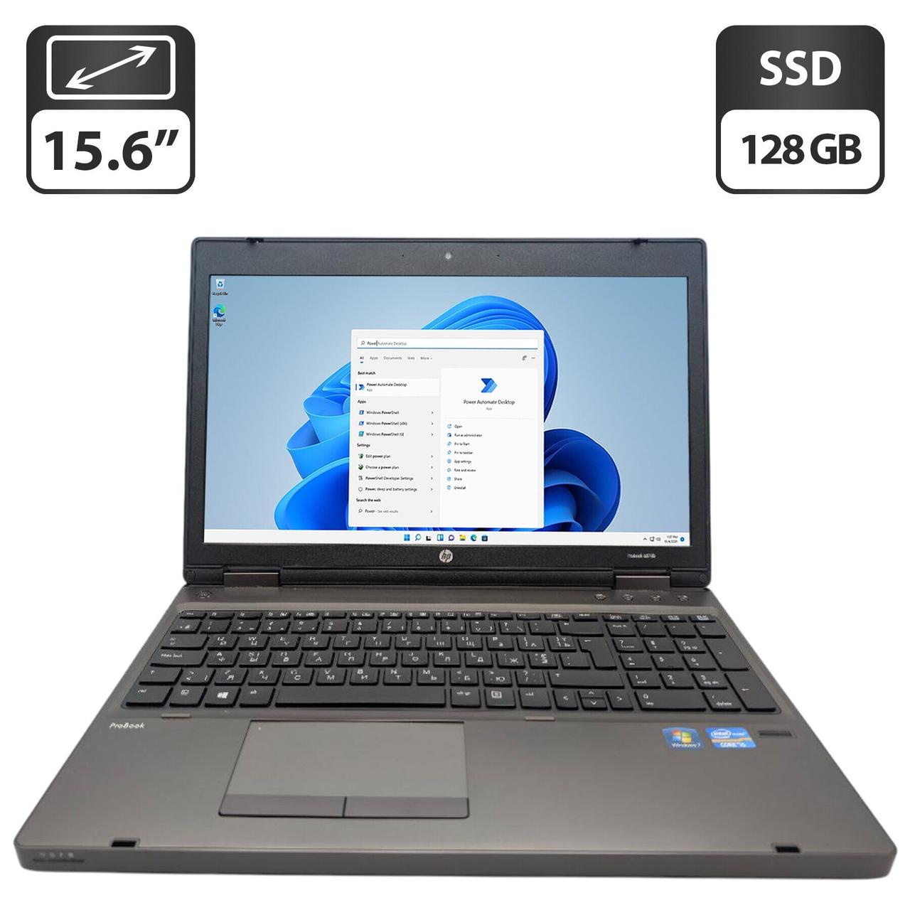 Ноутбук HP ProBook 6570b/ 15.6" (1366x768)/ Core i5-3210M/ 8 GB RAM/ 128 GB SSD/ HD 4000