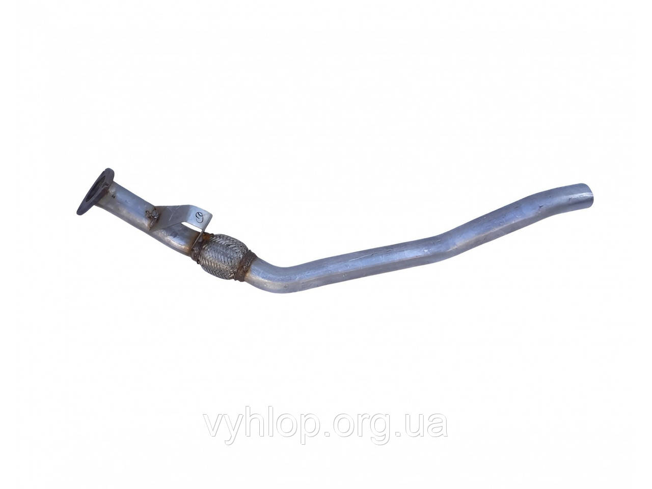 Труба приймальна Ауді А4 (Audi A4) 1.6 i 00-03 (01.24) Polmostrow алюминизированный