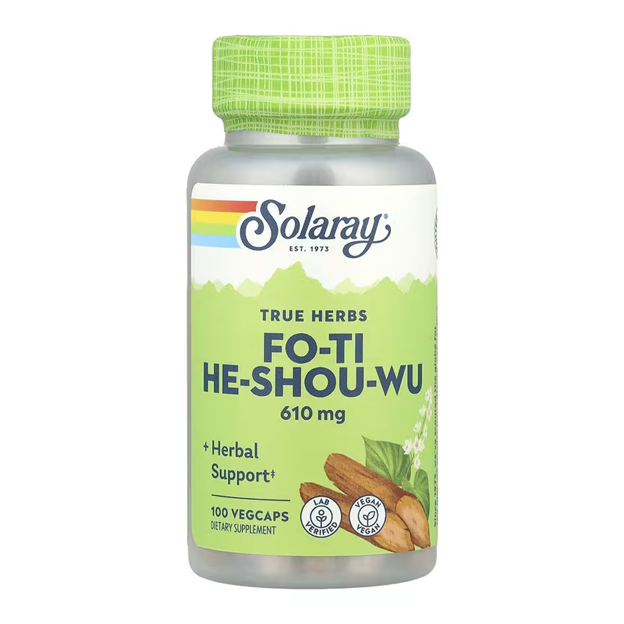 Fo-Ti He-Shou-Wu 610mg - 100 vcaps, фото 1