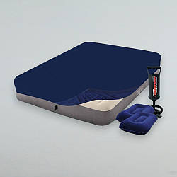 Матрац Intex 64103-3 Fiber-Tech™ із ручним насосом, чохлом і подушками