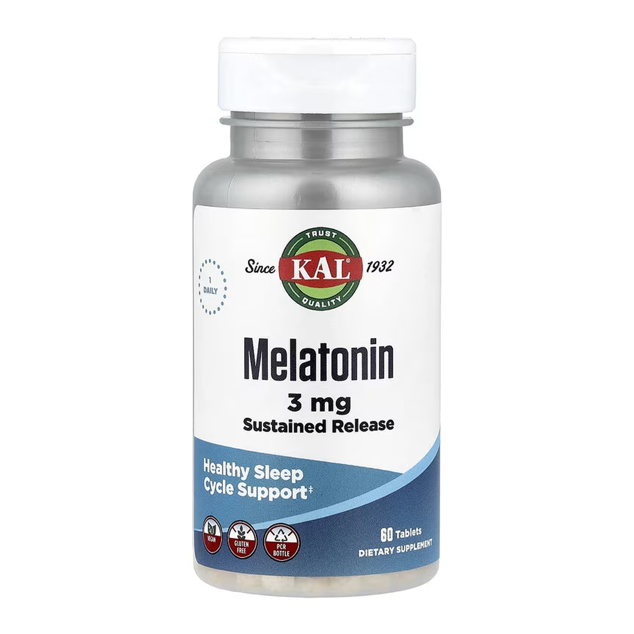 Melatonin 3mg - 60 tabs, фото 1