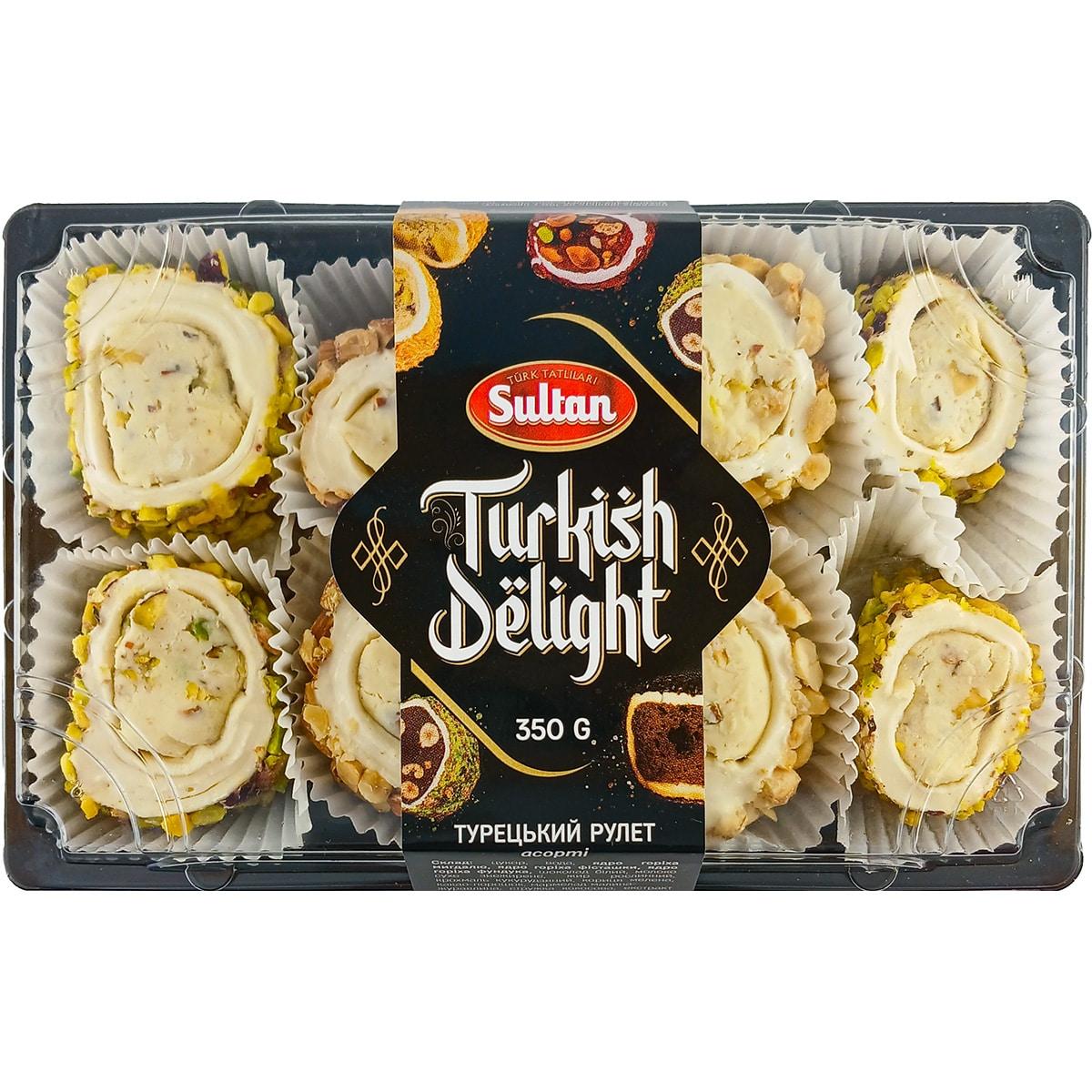 Рахат лукум преміум Sultan подарунковий 350г
