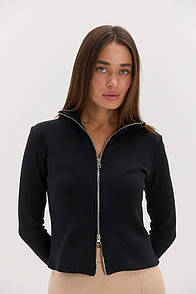 Жіночий джемпер трикотажний на блискавці ARJEN 69050-1