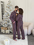 Чоловіча тепла піжама COSY з начосом "Oxford", фото 7