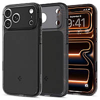 Чохол Spigen для iPhone 17 Pro - Ultra Hybrid "T" MagFit, Frost Black (ACS10345)
