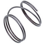 Набір ручок регулювання з пружинами (5 шт.) для плити Gefest білий D=50mm Н=41mm, фото 4