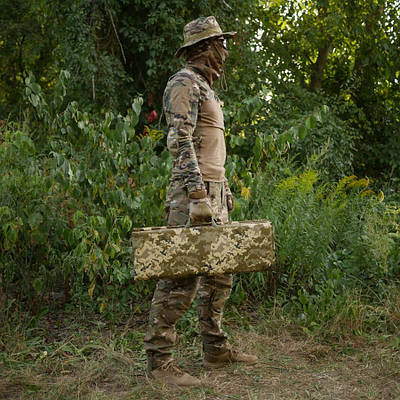 Польовий складний каремат піксель