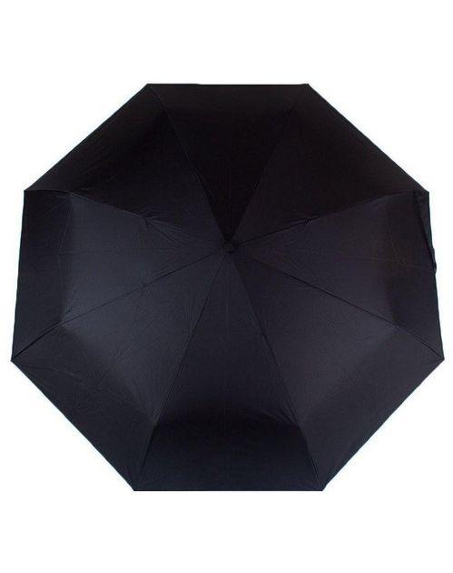 Парасолька Toprain 2009 напівавтомат чоловічий, 8 спиць ручка напівгак Чорна, фото 1