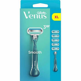 Станок для гоління + змінні касети Gillette Venus Smooth (1ст. + 5шт.)