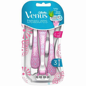 Станки для гоління Gillette Venus Treasures, 3 леза