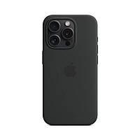 Силіконовий чохол матовий чорний, для iPhone 16 Pro Max
