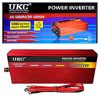 Інвертор перетворювач напруги UKC AR-5000M BR-5000M AC/DC 12V-220V 5000W