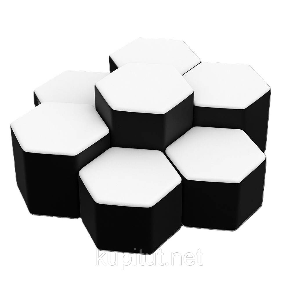 Комплект дитячих пуфів Соти KIDIGO, фото 1