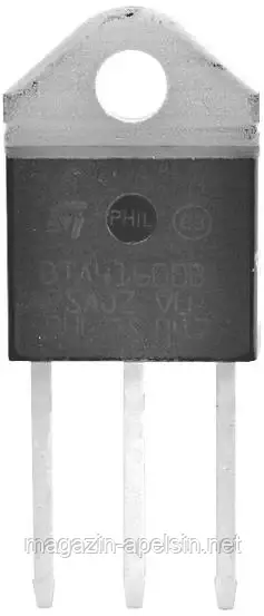 Сімістор STMicroelectronics BTA26-800CWRG, 1 шт.