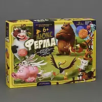 Настільна гра Danko Toys G-FL-01-02 Ферма Люкс, українською мовою