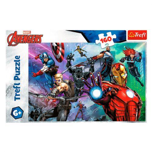 Пазли - 160 ел "MARVEL: Герої завжди напоготові", фото 1