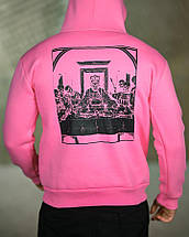 Мілітарі худі на флісі GENESIS diner pink ВТ6779, фото 4