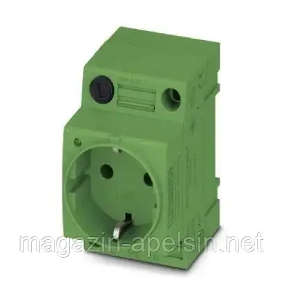 Розетка Phoenix Contact EO-CF/UT/LED/F/GN зелена (Д x Ш x В) 60 x 45 x 75 мм 5 шт.