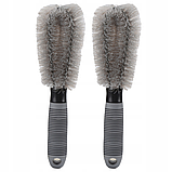 Щітка для миття коліс і дисків автомобіля (Двостороння) iC227, фото 3