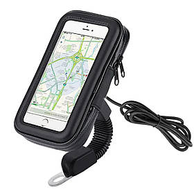 Тримач телефону – чохол з USB під дзеркало FS01-C