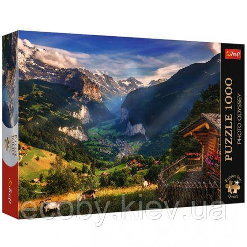 Пазли — 1000 ел, "Преміум: Долина Лаутербрунен", фото 1