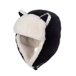 Шапка вушанка дитяча з вушками