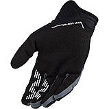 Кросові мотоперчатки LS2 Bend Man Gloves Black Grey, фото 2