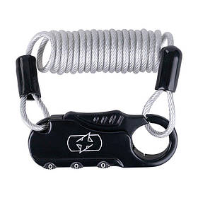 Замок для шолома з кодом Oxford Pocket Lock 2.2 x 900mm