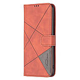 Чохол-книжка BF Color Geometric для Samsung Galaxy A36 5G Light Brown, фото 3