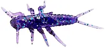 Силикон FishUP Stonefly 0.75" #060 Dark Violet/Peacock & Silver (12шт/уп)