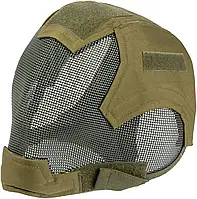 Маска захисна WoSport Keepers Mask V6 ц:od green