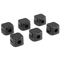 Популярний! Тримач для кабелю OfficePro CM002B, magnetic clasp, 6шт=1пак, back (CM002B) - Краща якість тільки на Nukleon.com.ua
