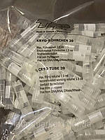 Кріопробірка 2,0 мл, 12×48, зовнішня різьба, PP, зі стійким дном, стерильна, 100 шт.