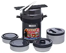 Набор для ланча ZOJIRUSHI SL-JAF14HG 1.23 л Dark Gray
