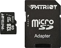Карта памяти Patriot microSDXC 128GB UHS-I U1 + SD-адаптер (PSF128GMCSDXC10)