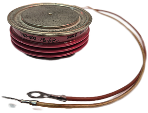Т153-800-12  800A/1200V  силовий низькочастотний тиристор таблеткового виконання