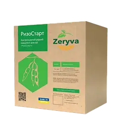 Азотфіксуючий рідкий інокулянт Ризо Старт для сої та гороху Zeryva 5 л