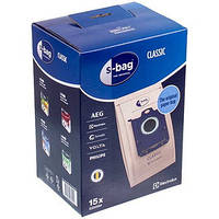 Комплект мішків E200SM паперових (15шт) для пилососа Electrolux 900168800 PR1