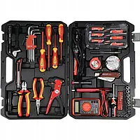 Набір інструменту для електрика з тестером Yato YT-30009 68 елементів у кейсі