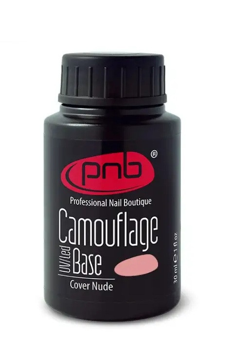 База для гель-лаку PNB Camouflage base Nude 30 мл., нюдова камуфлююча