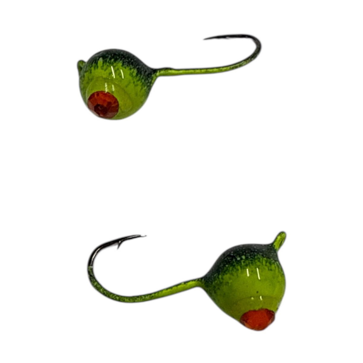 Блешня Вольфрамова "Латишка" Куля - Котяче око - Ø4мм - 0,6г - Салатово-зелений - Kumho №16 - Латвія (МК1092)