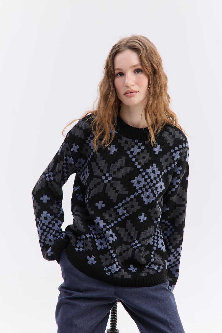 Джемпер "Софійка" (чорний,сірий)
