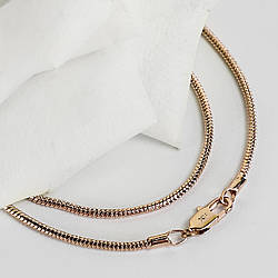 Ланцюжок Змійка 32972 ширина 2 мм позолота РО довжина 45