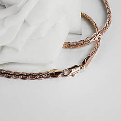 Ланцюжок Клеопатра 56918 ширина 5 мм позолота РО довжина 50