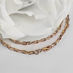 Ланцюжок Якірна 56919 ширина 3.5 мм позолота РО довжина 45