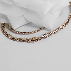 Ланцюжок Клеопатра 38583 ширина 4.5 мм позолота РО довжина 45