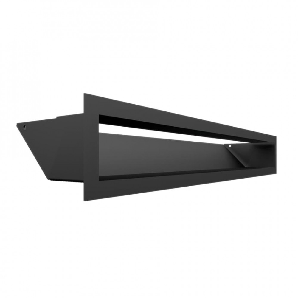 Решітка KRATKI LUFT Чорна 9*60, фото 1