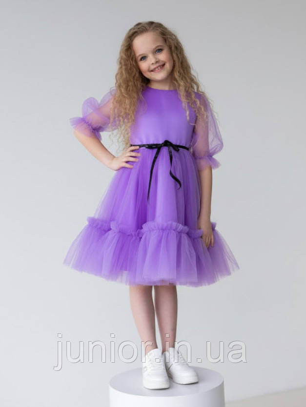 Пишна фатiнова сукня для дівчинки "Ляля"  (104-146р), фото 1